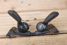 Sun Race 6 Speed Indexed Thumb Gear Shifters Vintage Retro MTB ATB Steel Bike