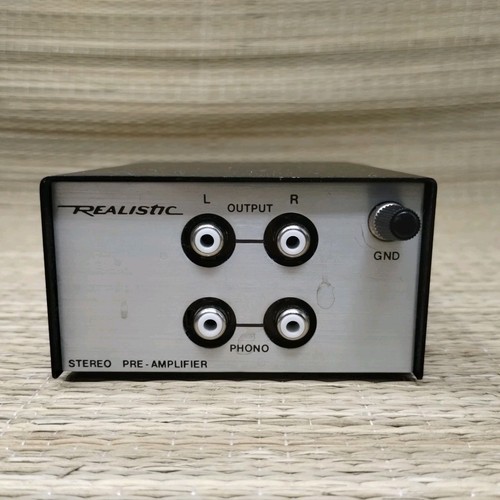 Realistic phono preamp model - realistic,