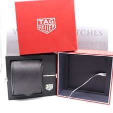 Tag Heuer genuine Monaco box and travel case current range empty very good cond