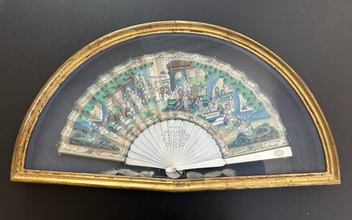 Antique chinese export fan - antique,