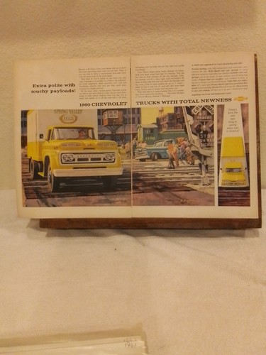 1960 two page magazine - , for