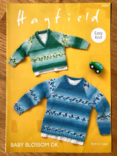 Hayfield 4934 knitting pattern