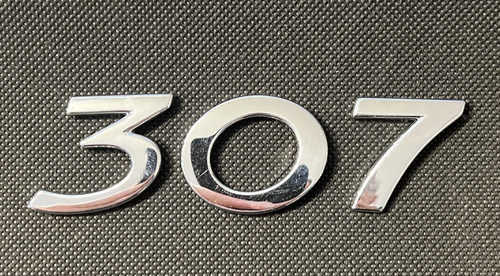 Peugeot 307 badge - badge, rear