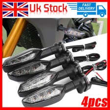 4x LED Turn Signal Indicator Light Smoked For YAMAHA YZF-R1/R6/R3 MT-03/07/09/10
