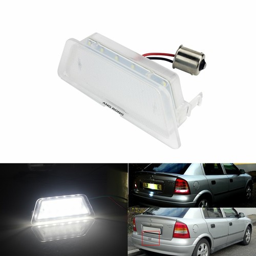 White led rear licence number - licence,