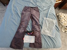 Women's WestBeach Snowboard Pants Trousers Size S PLUS FREE GOGGLES (USED)
