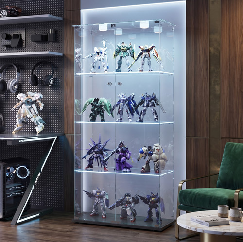 Display cabinet with glass - display,