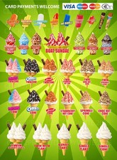 Soft serve ice - soft,