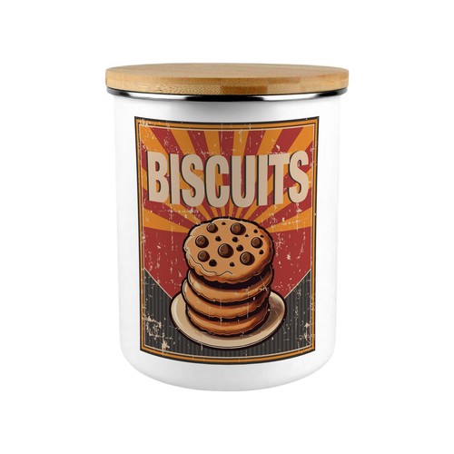 Extra large enamel biscuit - extra,