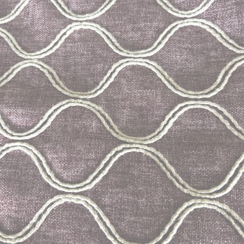 Mauve purple crewel work - purple,