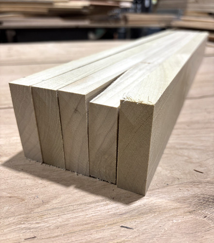 Planed tulipwood offcuts - planed,