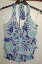 Be Beau, White/Blue, Sheer