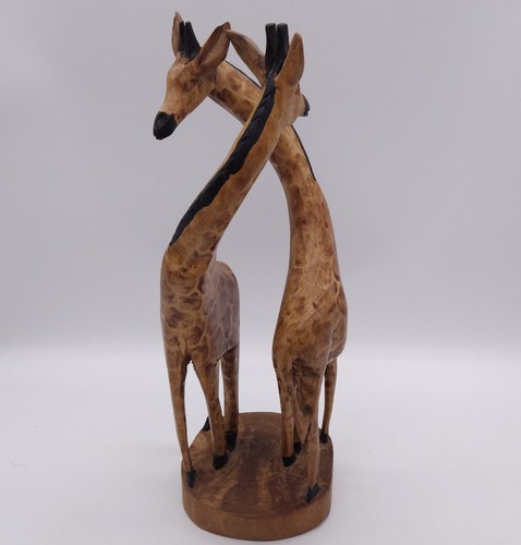 Wooden hand carved intertwined - wooden,