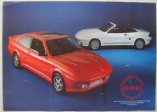 Quantum Sports Car Brochure with Ford Fiesta Mk II parts Single Sheet