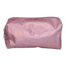 Elegant Pink Rose Design Cube Pencil Case With Pink Zip Closure