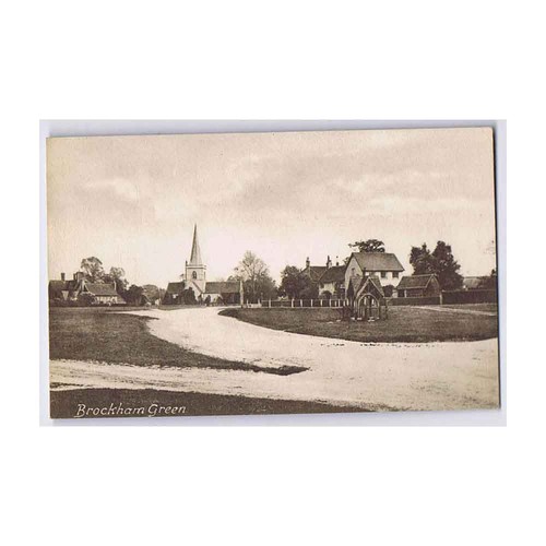 Brockham village green - village,