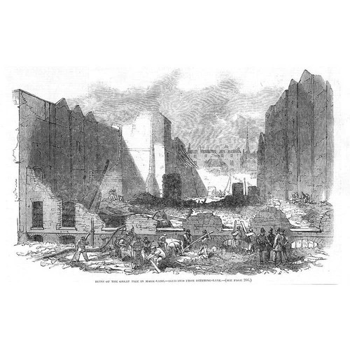 London ruins the great fire - great,