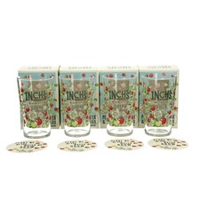 4 x Inches Cider Pint Glasses