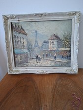 Vintage Oil Arc de Triumph