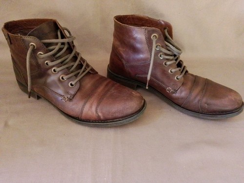 Firetrap brown leather men - brown,