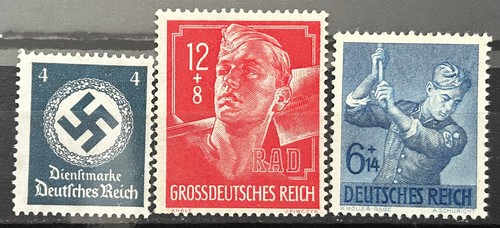 German stamps third reich mnh - german,