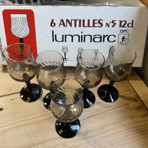 Set vintage luminarc - of, 5