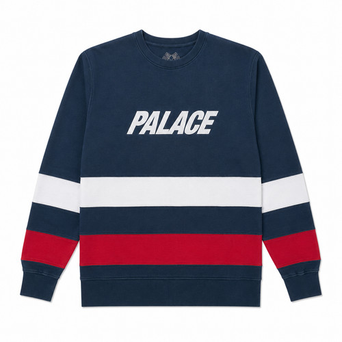 Palace crew neck - palace, sweatshirt