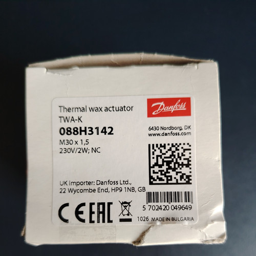 Danfoss thermal actuator - thermal,