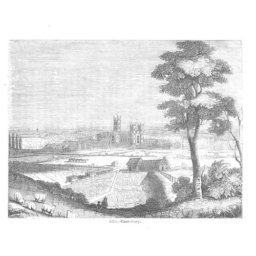 Canterbury kent view the - of,