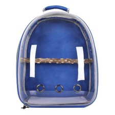 NEW Bird Carrier Bag Parrot Backpack Cage Pet Portable Oxford Cloth Transparent