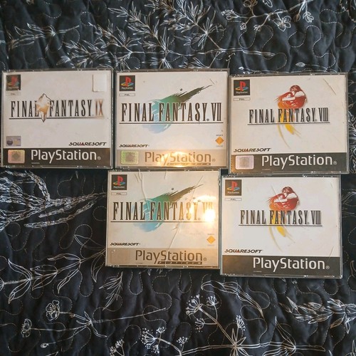 Final fantasy ps1 job lot - job, vii