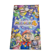 Mario Party 4 Nintendo GameCube Manual Instruction Book Only