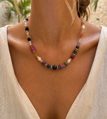 Natural gemstone pearl - &,