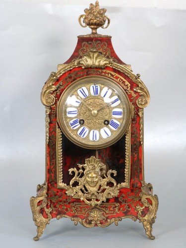 Antique french mantel clock - antique,