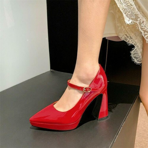 Womens pumps block heels - block,