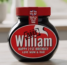 Personalised BOVRIL Jar