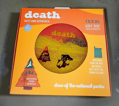 Disc golf first run - first, death