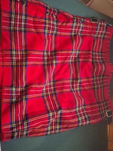 Royal stewart tartan pleated - stewart,