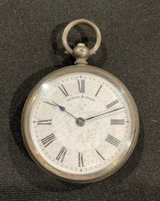 Antique Silver Open Faced