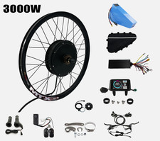 72V 3000W 26" 27.5" 29" MTX39  Rear Wheel Conversion Kits with 26AH Battery