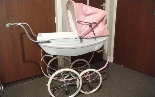 Silver cross toy pram - silver,