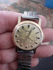 Vtg Lucerne Mens Mechanical Watch (Not  Working, Spares Or Repair) Swiss 33mm