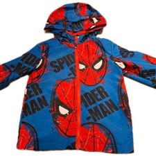 Boys Spiderman Coat Jacket