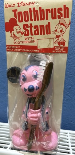 Disney pink plastic - plastic, mickey