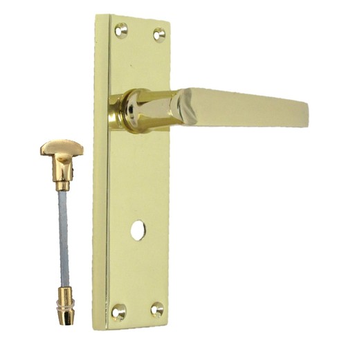 Victorian straight brass - straight,