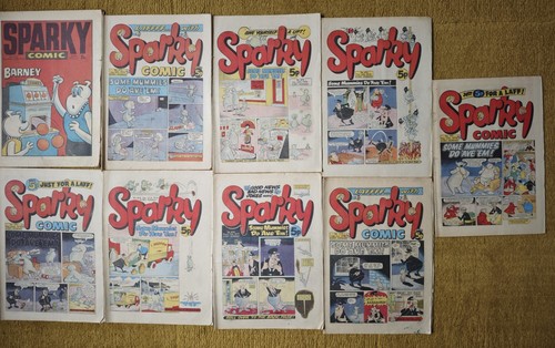 Sparky comic bundle - sparky,
