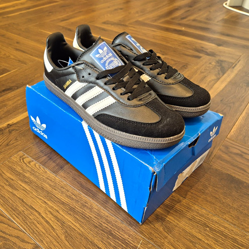 Adidas samba black white low - black/white,