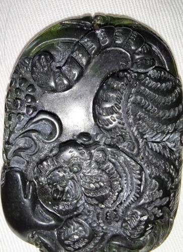 Vintage black chinese hand - vintage,