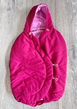 Genuine Maxi-Cosi Pebble Cabriofix Rock Car Seat Footmuff CosyToes Cerise Pink