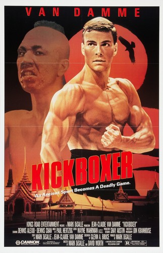 1989 kickboxer movie poster - kickboxer,